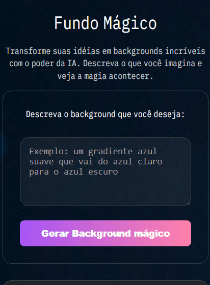 Fundo Mágico